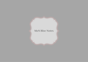 MoN Bloc Notes ロゴ